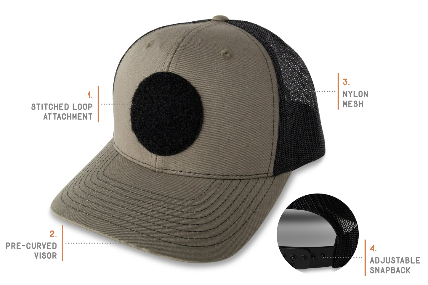 Alpha Tactical Patch Hat - Loden/Black