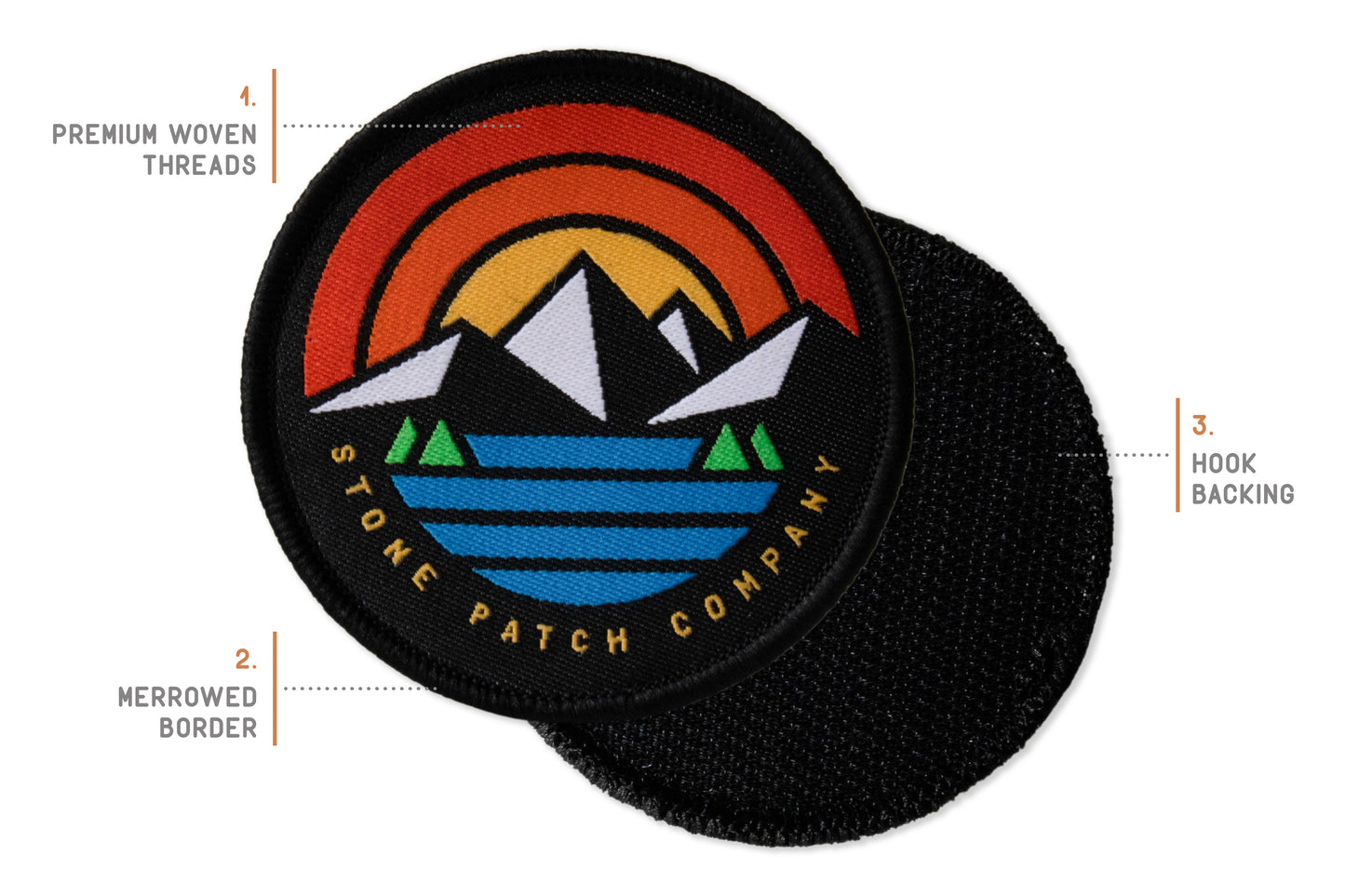 Prism Woven Removable Patch