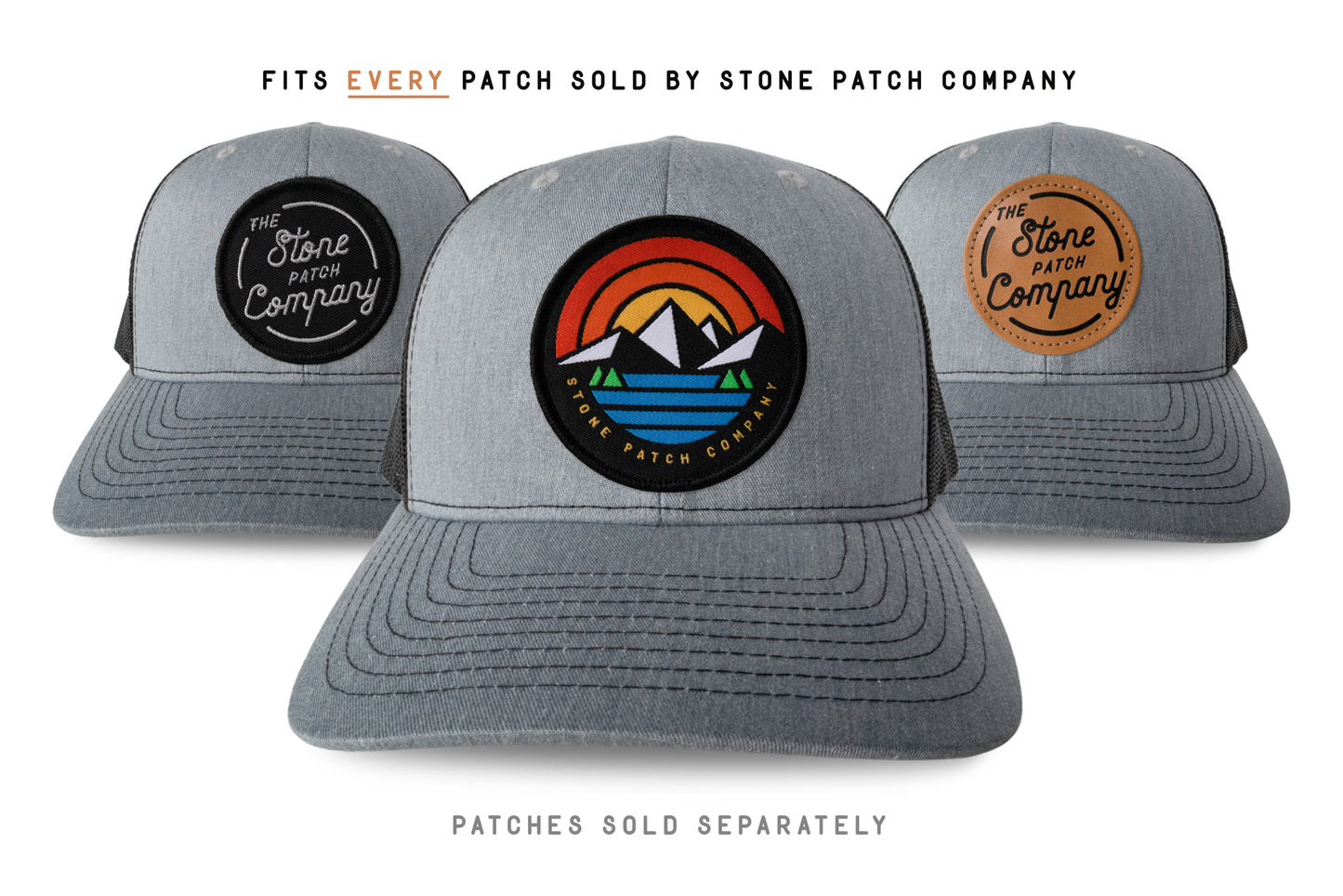 Alpha Tactical Patch Hat - Heather/Black