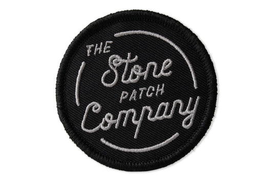 Carbon Embroidered Removable Patch